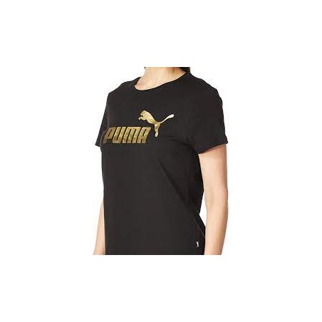 BLUSA PUMA 848 30301 METALIC LOGO PTO FEM